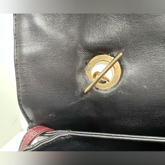 Chanel Large Trendy Top Handle Black Quilted Shoulder Hand Bag Gold Hardware - Picture 12 of 16